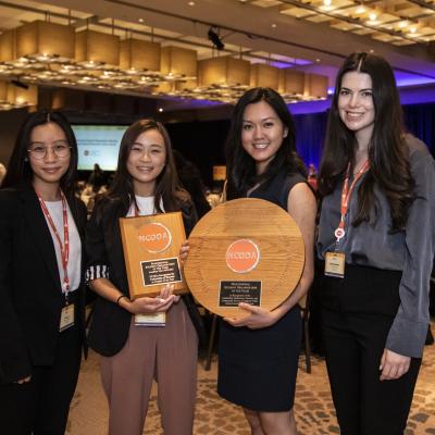 NCODA Team receiving award