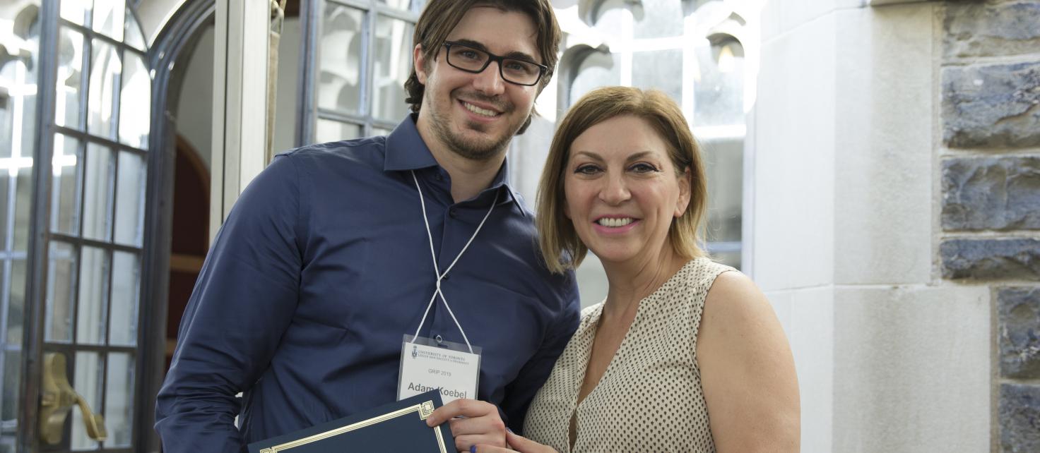 Graduate Student Receiving Award