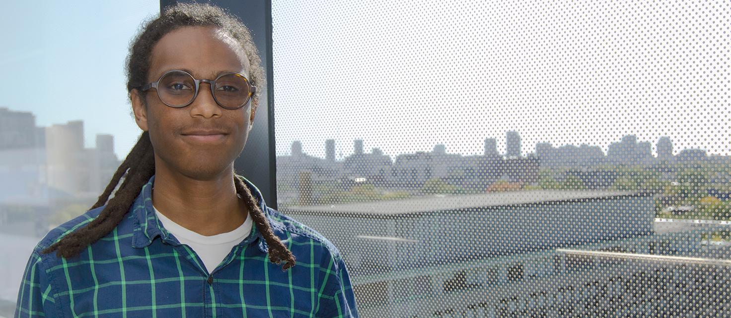 Julian Gilmore an MSc student in Professor Reina Bendayan’s lab at the Leslie Dan Faculty of Pharmacy, University of Toronto.