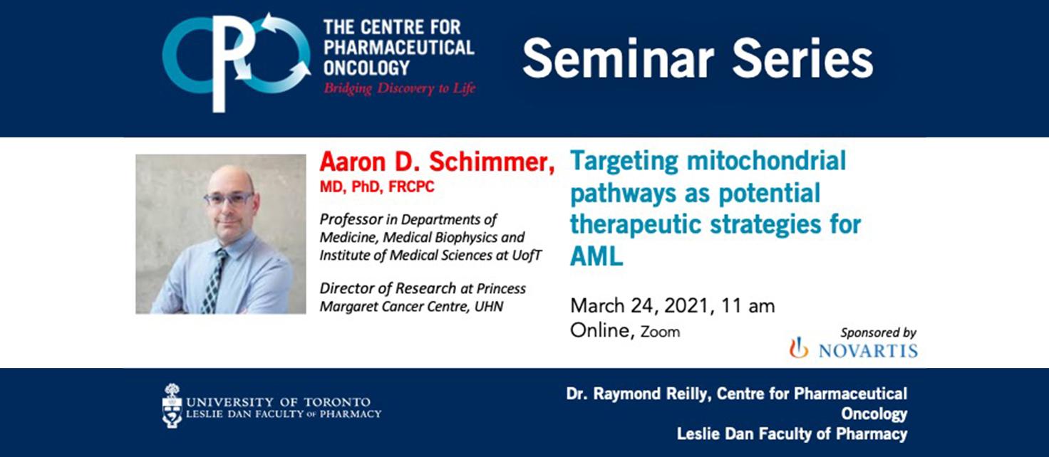 CPO Seminar Series March 24 Aaron D Schimmer