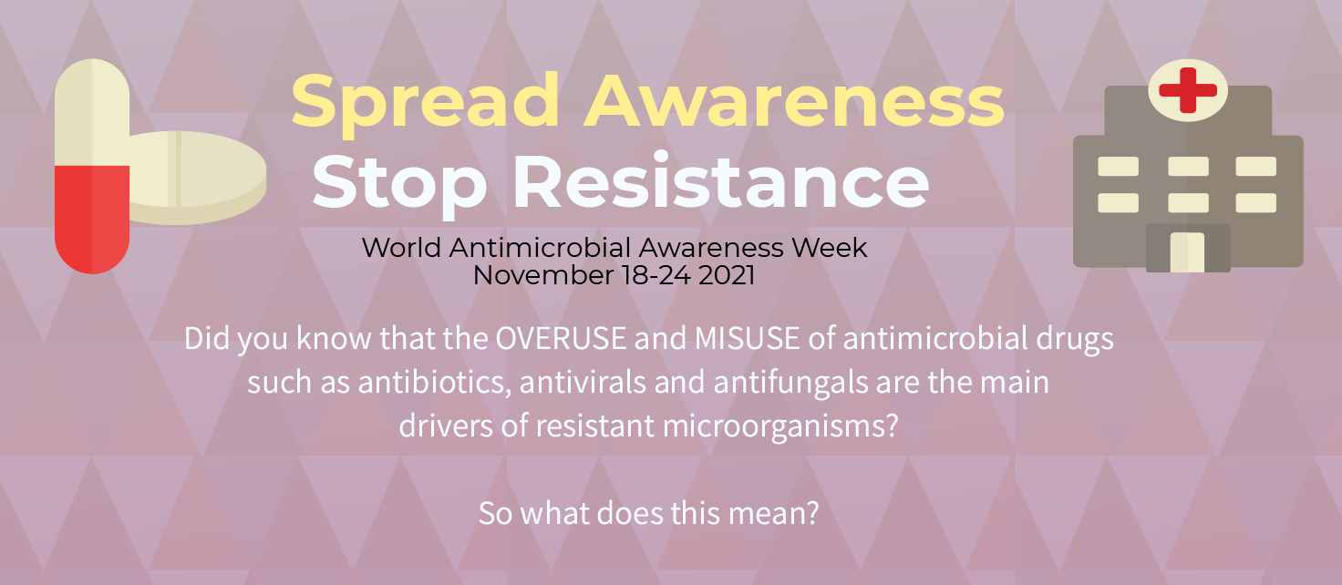 Antimicrobial Awareness Week 2021 Graphic