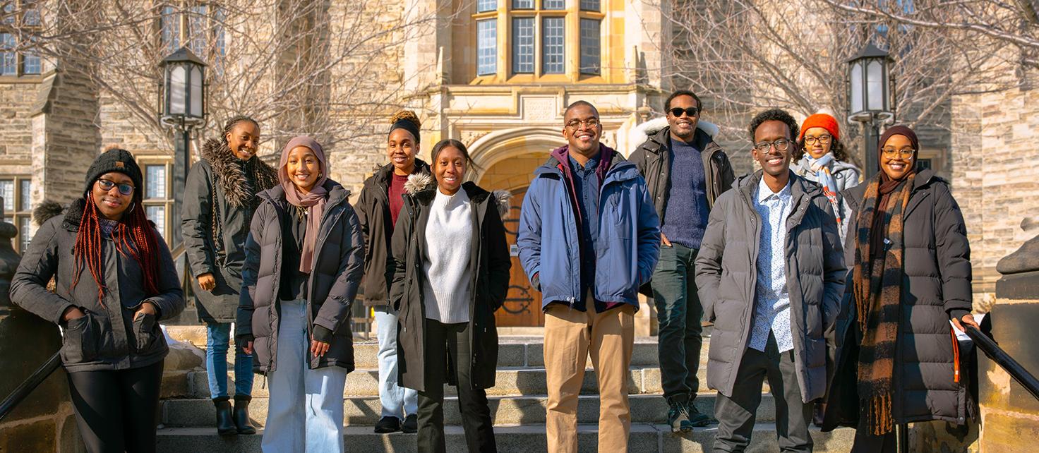 Group photo of Black Pharmacy Students' Association members