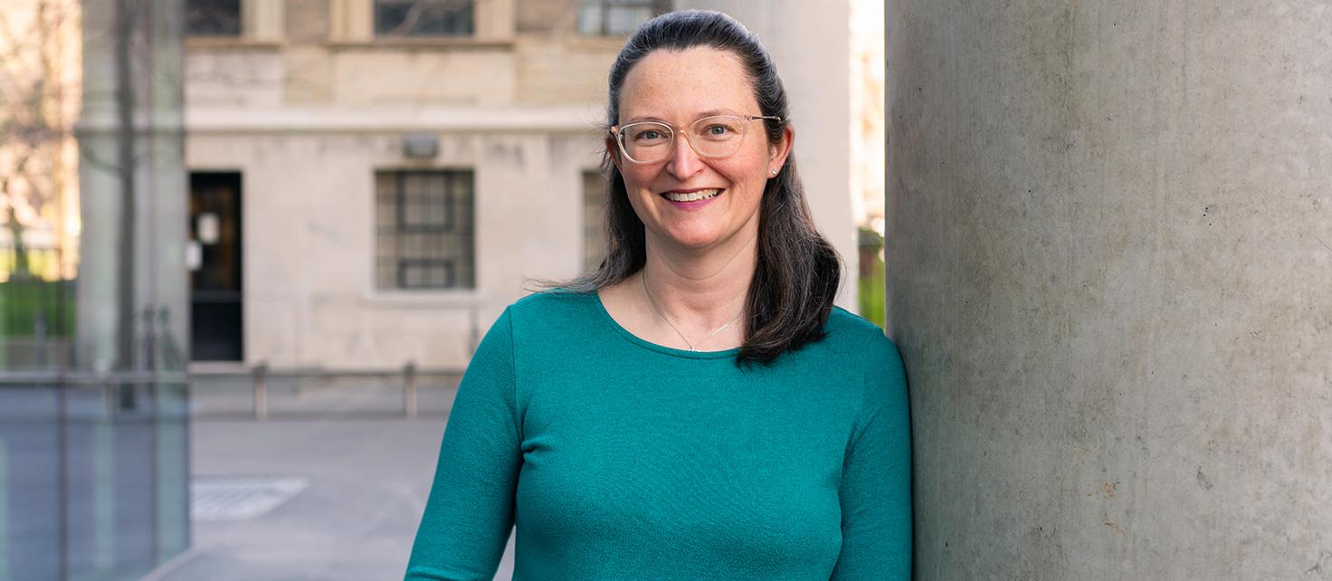 Portrait of PharmSci Program Director Carolyn Cummins