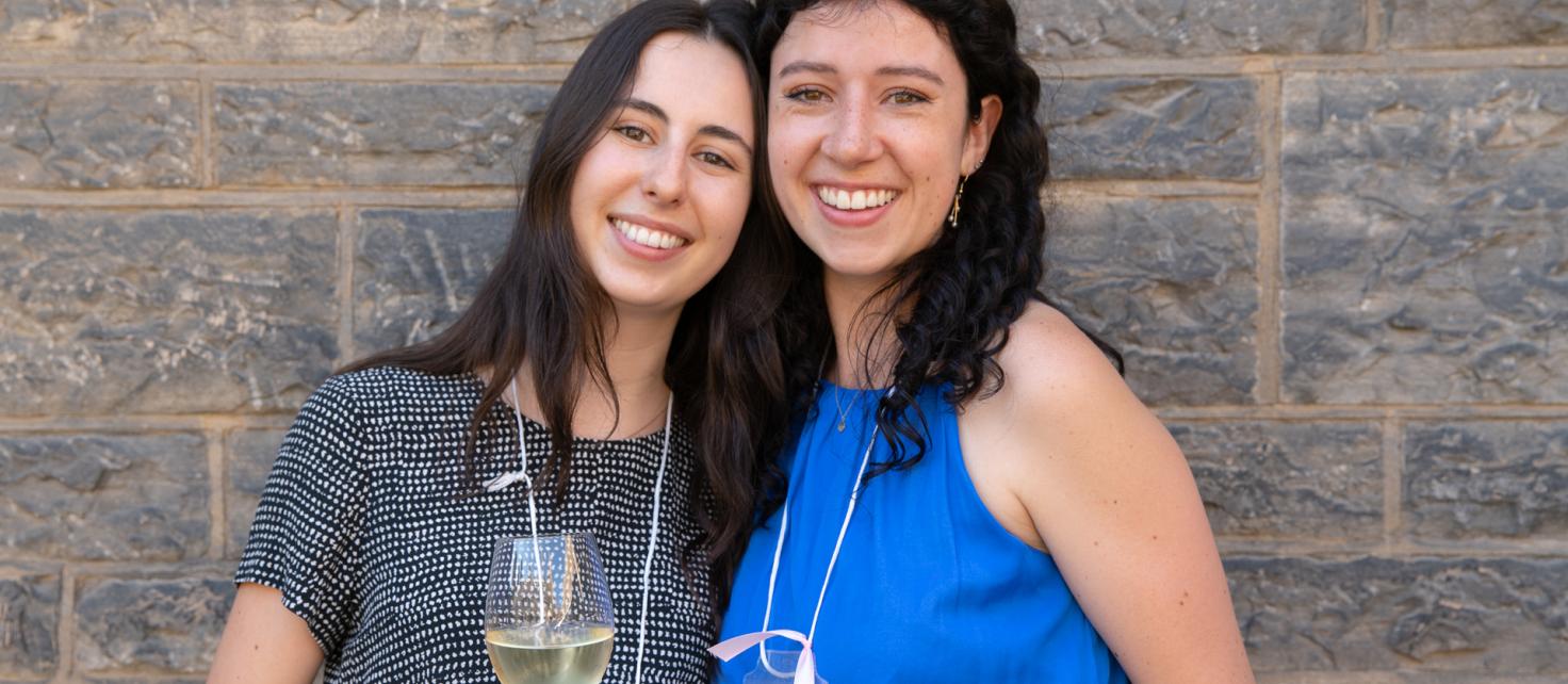 Graduate Students posing for a photo