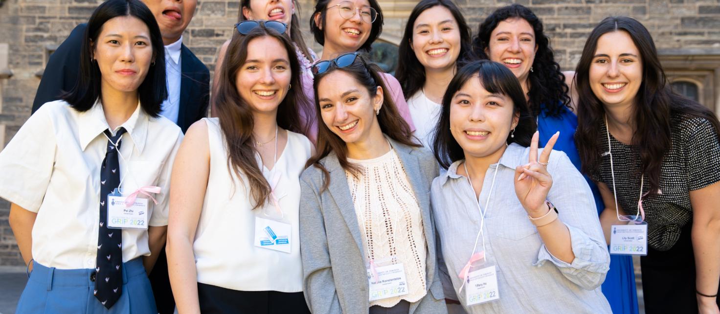 Grad Students group photo