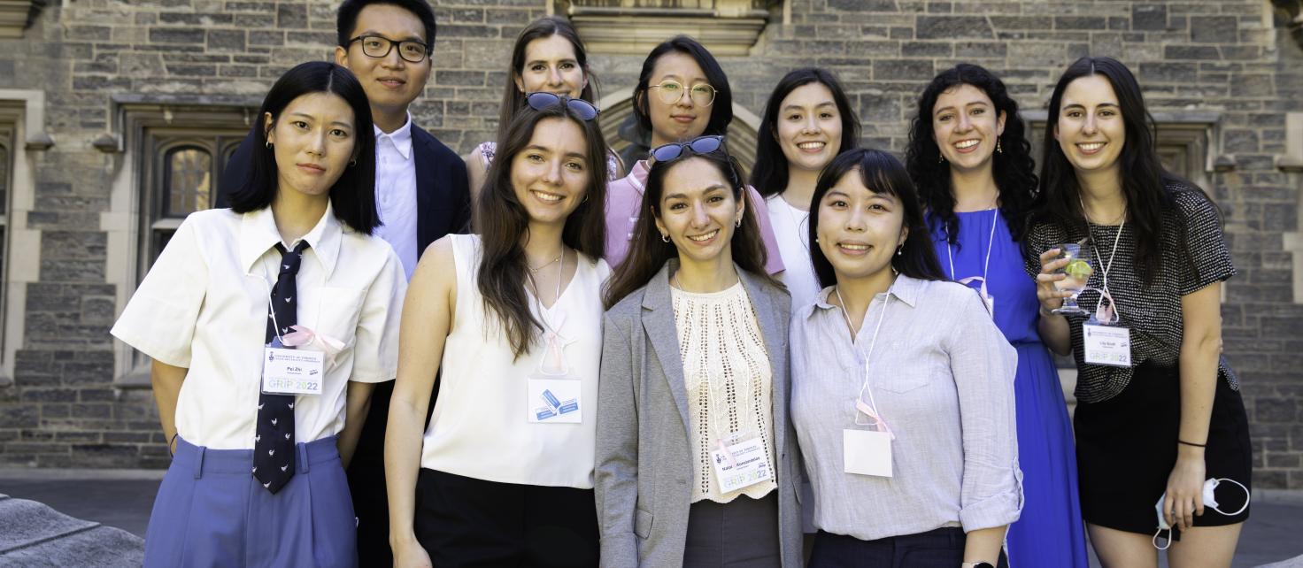 Grad Students group photo