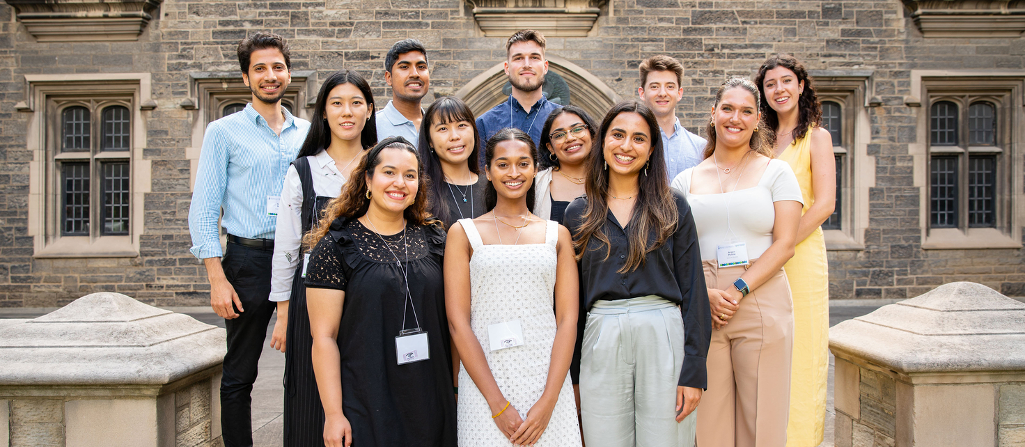 Members of the GRIP 2023 Committee photographed at U of T's Hart House