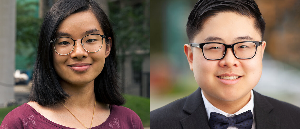 2T5 PharmD Students Godwin Chan and Emily Lam