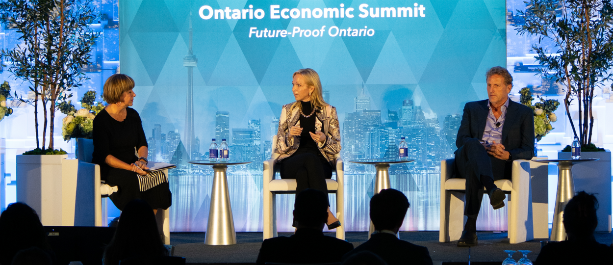 Ontario Economy Summit 2024 panel