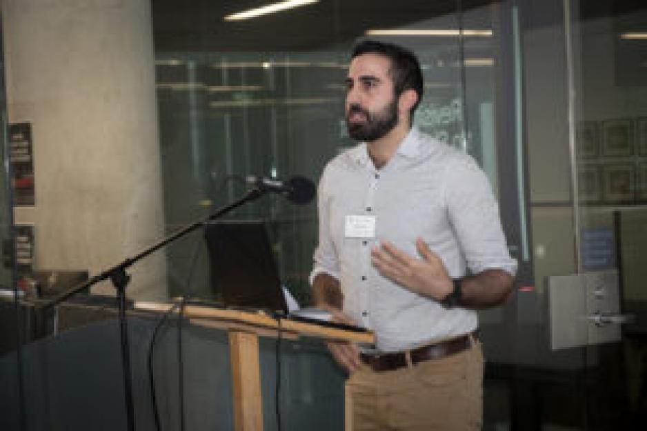 Pharmaceutical Sciences PhD student Michael Fadi Saikali 