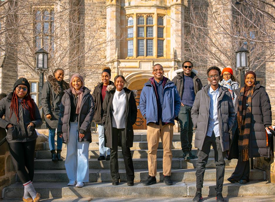 Group photo of Black Pharmacy Students' Association members