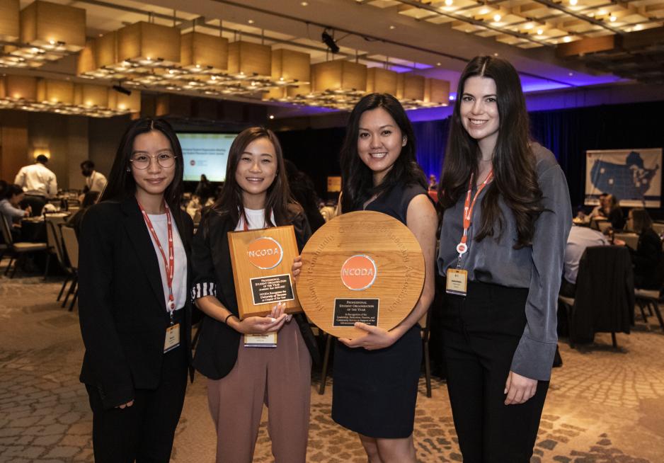 NCODA Team receiving award