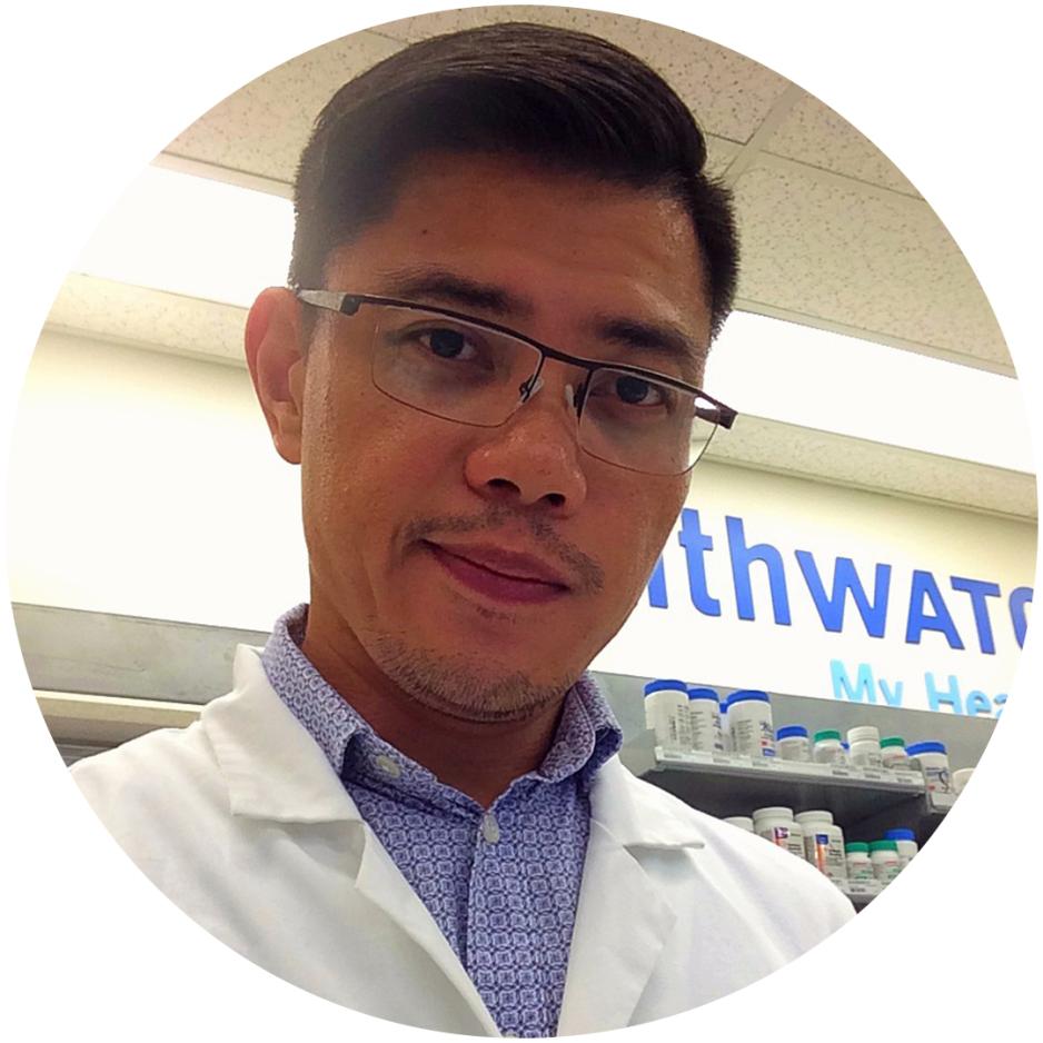 Portrait of Pharmacist Andy Bautista