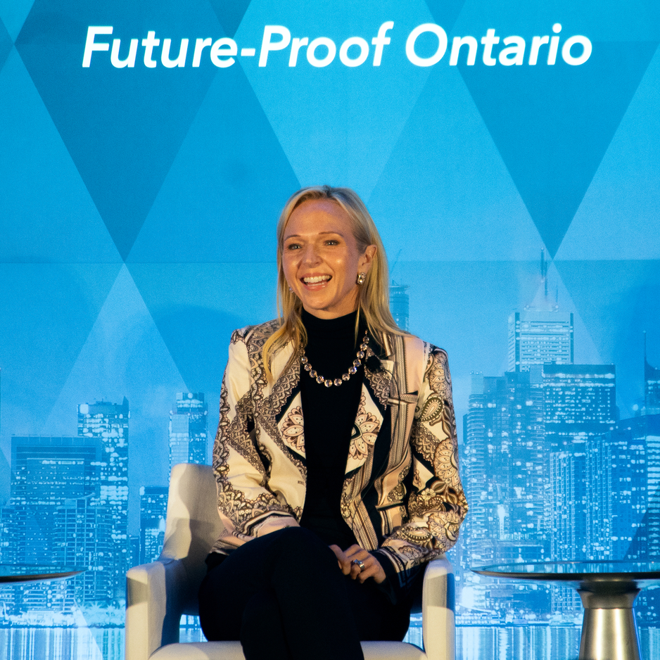 Professor Christine Allen at the 2024 Ontario Economic Summit 