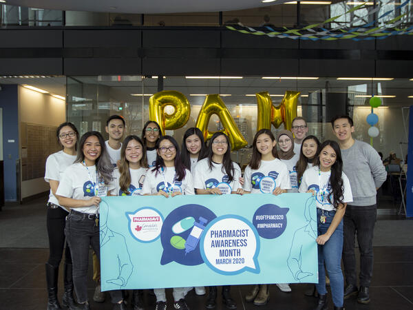 Group shot of PAM Student Volunteers Group shot of PAM Student Volunteers