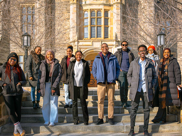 Group photo of Black Pharmacy Students' Association members