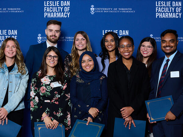 Group photo of PharmD students at 2022 Undergraduate Awards Group photo of PharmD students at 2022 Undergraduate Awards