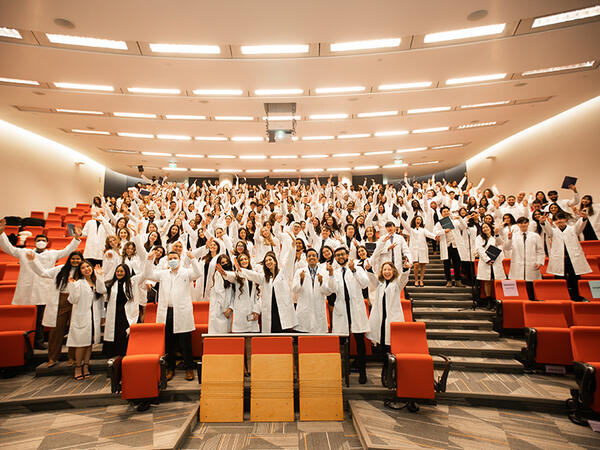 2023 Whitecoat Induction ceremony group shot