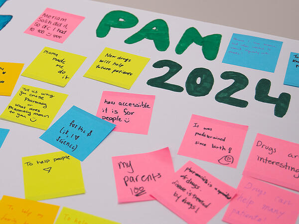 Why Pharmacy PAM 2024 mural Why Pharmacy PAM 2024 mural