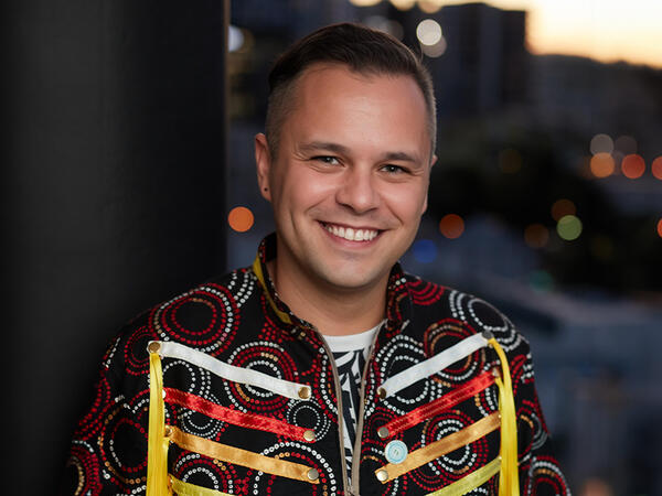 Jaris Swidrovich, assistant professor – teaching stream and Indigenous Engagement Lead at U of T’s Leslie Dan Faculty of Pharmacy