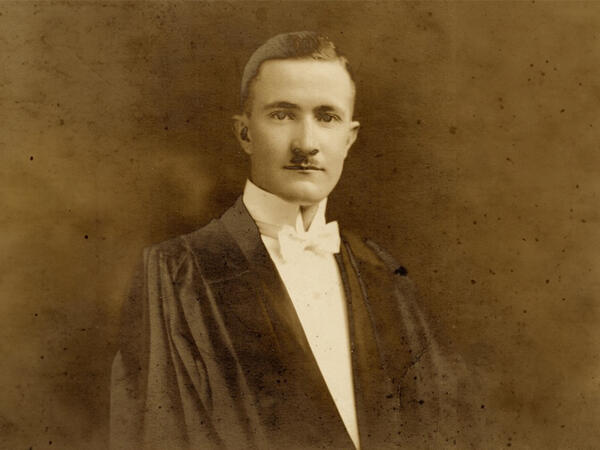 Walter Beattie, 1924 Pharmacy Graduate
