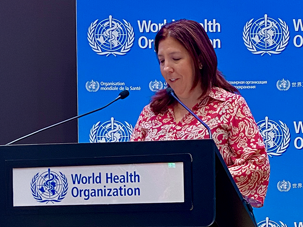 Melissa Sheldrick speaks at World Patient Safety Day