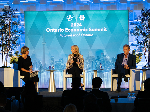 Ontario Economy Summit 2024 panel