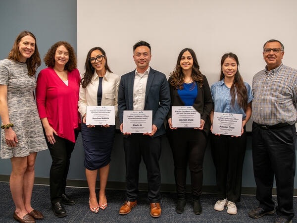 Award recipients at the NIHS Shaping the Future of Minor Ailments Services Forum.