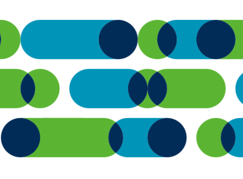Circle and ellipses brand pattern Circle and ellipses brand pattern for the Leslie Dan Faculty of Pharmacy