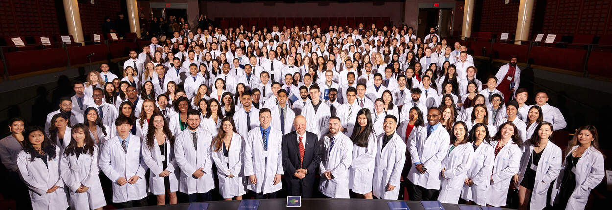 Induction photo of 2T3 PharmD class Induction photo of 2T3 PharmD class
