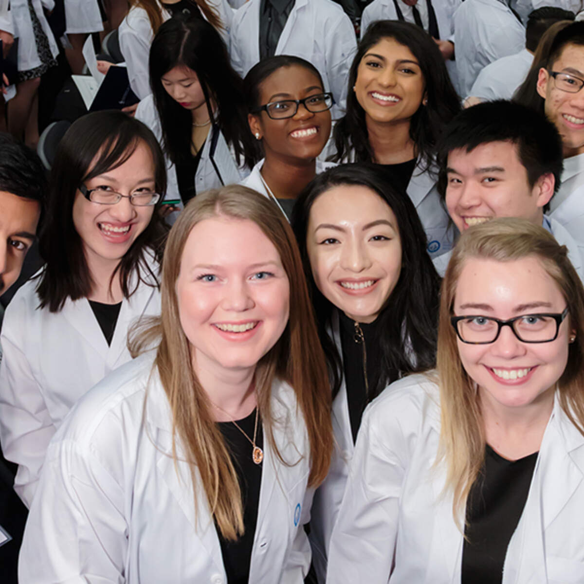 Photo of PharmD Students at Whitecoat Ceremony