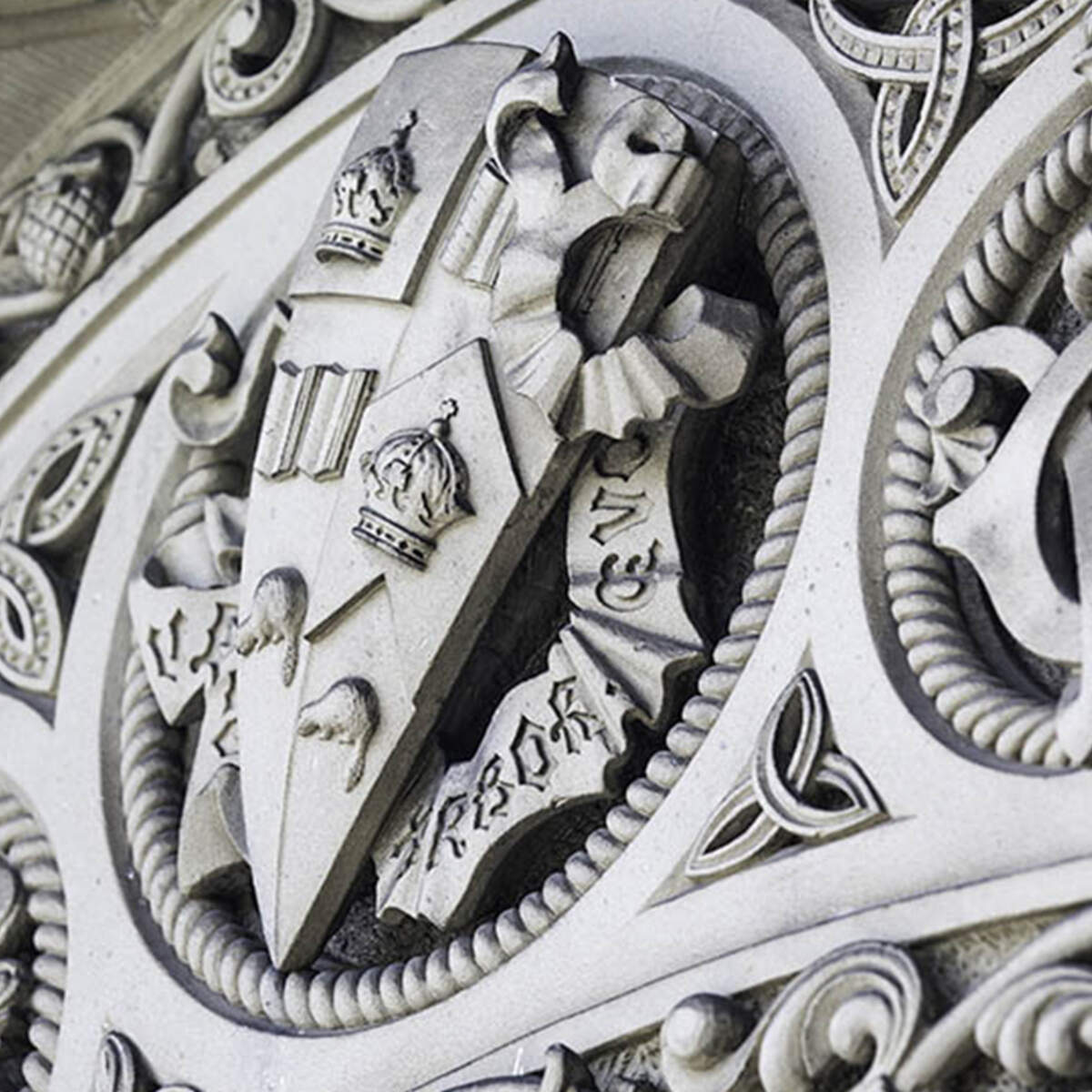 Carved Crest at U of T