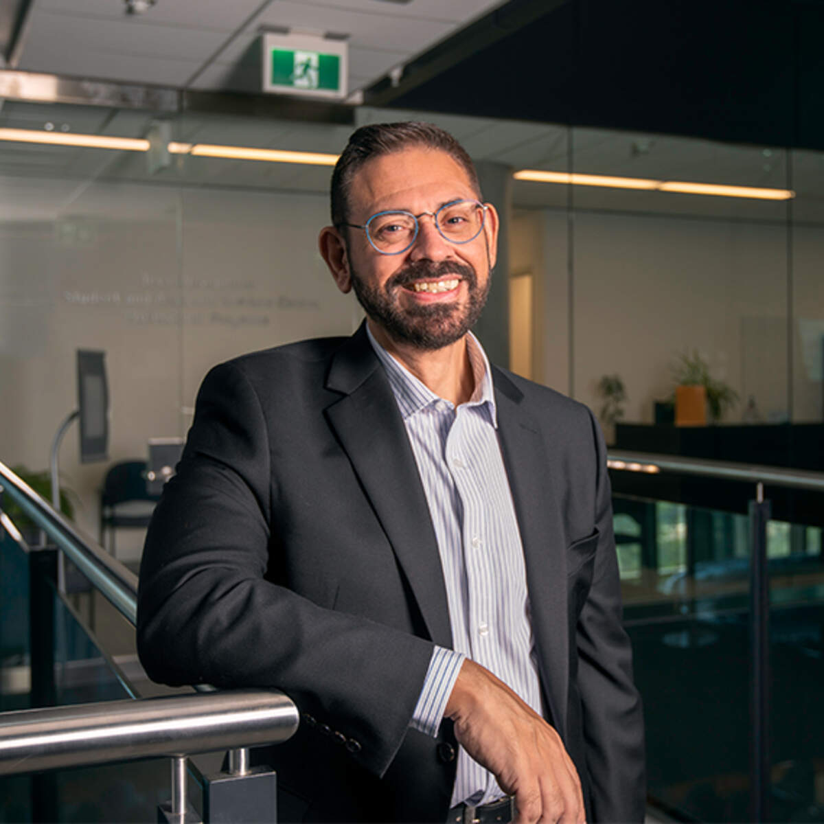 Portrait of faculty registrar Gustavo Luna