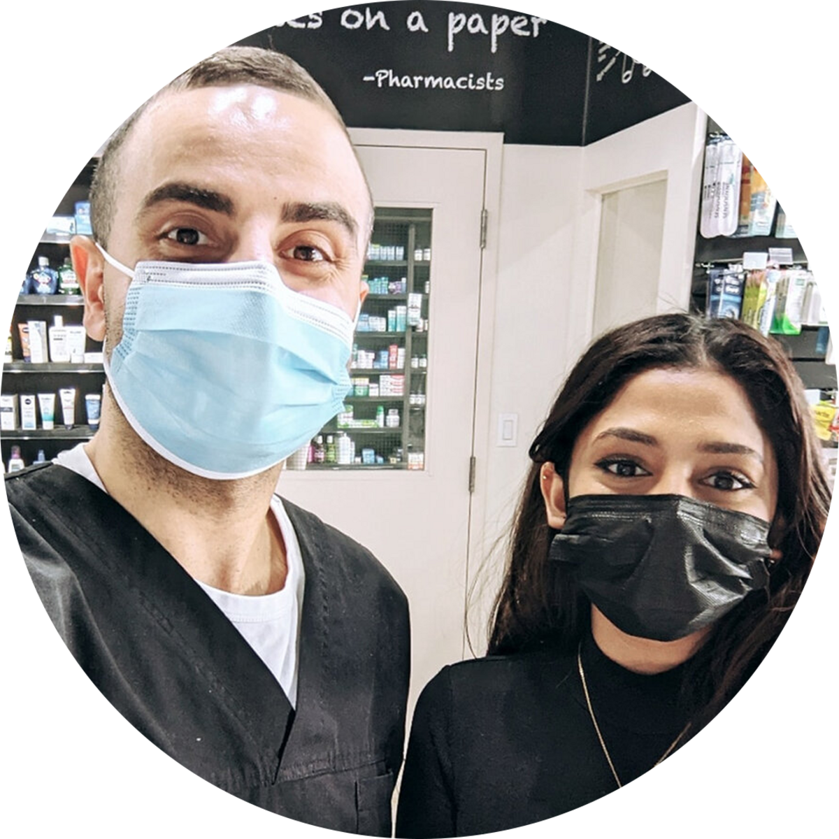 PharmD student on rotation