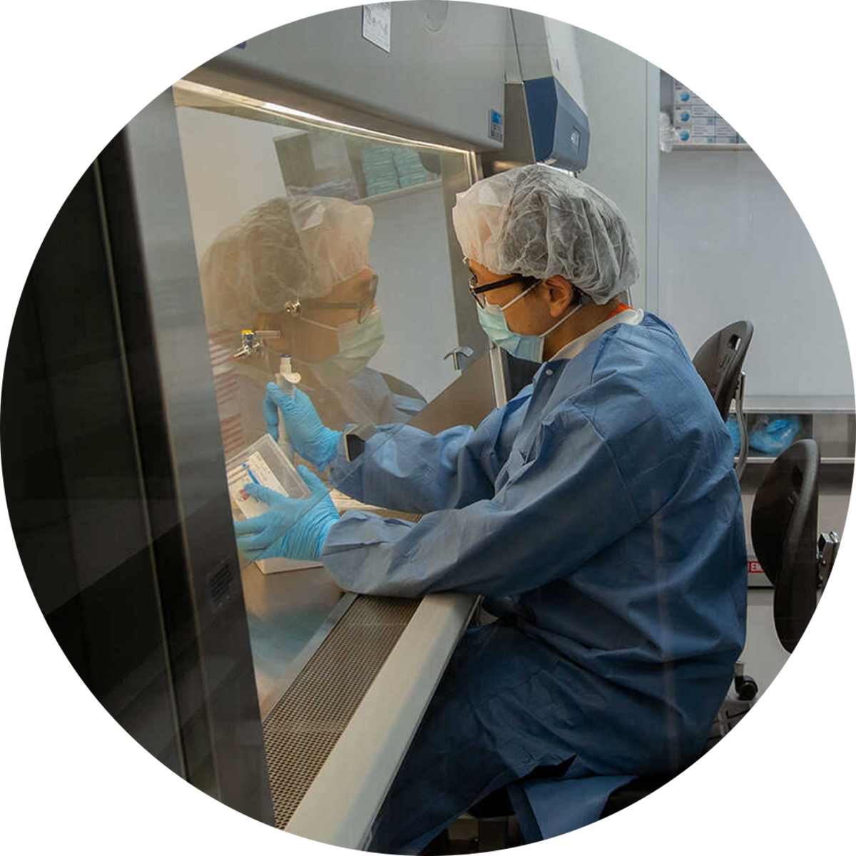 Partner with Us clean room